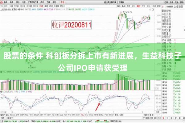 股票的条件 科创板分拆上市有新进展，生益科技子公司IPO申请获受理