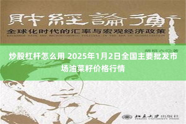 炒股杠杆怎么用 2025年1月2日全国主要批发市场油菜籽价格行情